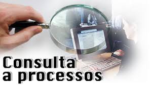 Clique aqui para consultar seu processo